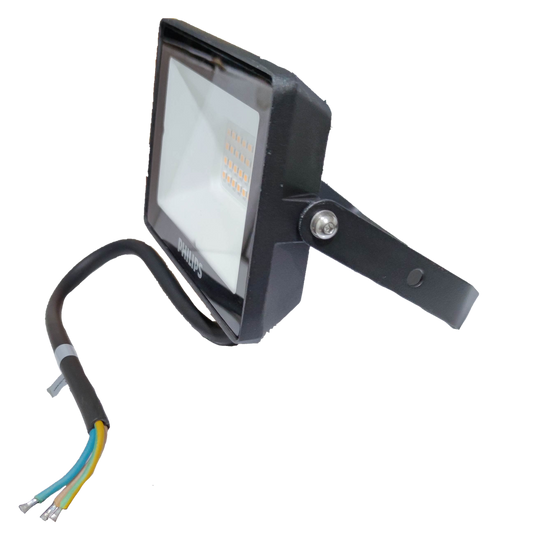Philips 20W LED flood light 220V outdoor with a durable housing and adjustable mounting bracket