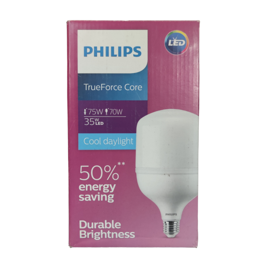Philips 35W LED bulb E27 6500K daylight with energy-saving features and durable brightness