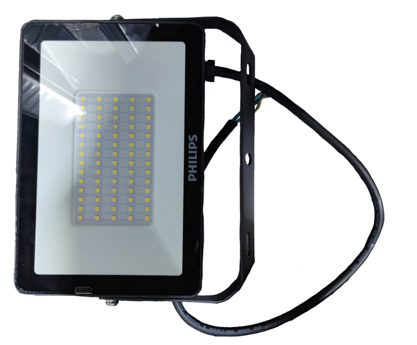 Philips 50W LED floodlight 6500K Cool White with high brightness for outdoor illuminating spaces
