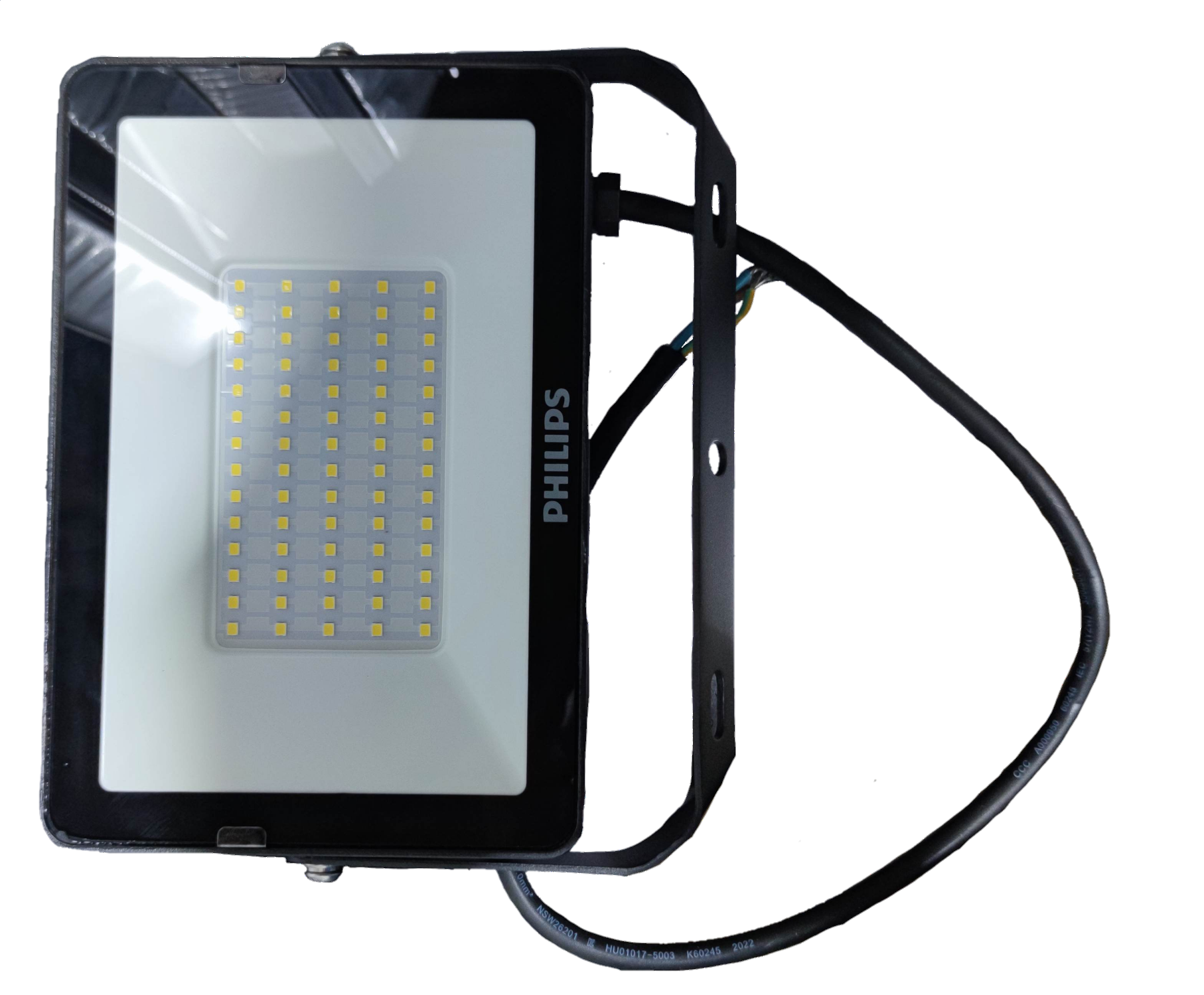 Philips 50W LED floodlight 6500K Cool White with high brightness for outdoor illuminating spaces