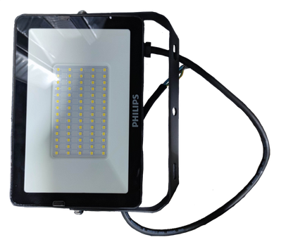 Philips 50W LED floodlight 6500K Cool White with high brightness for outdoor illuminating spaces