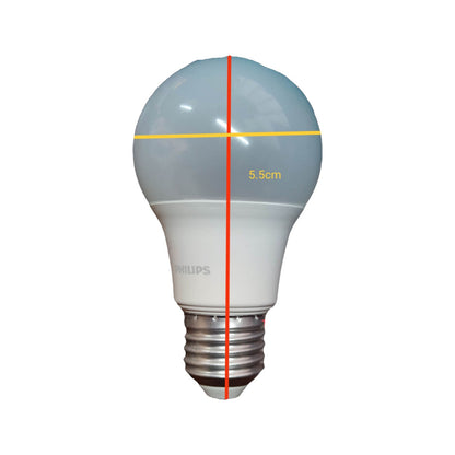 Philips 5W LED bulb E27 warm white with a classic design and efficient energy use for lighting
