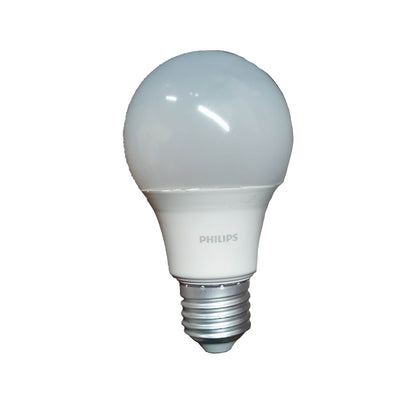 Philips 7W LED bulb E27 daylight with a round, compact design for energy-efficient lighting