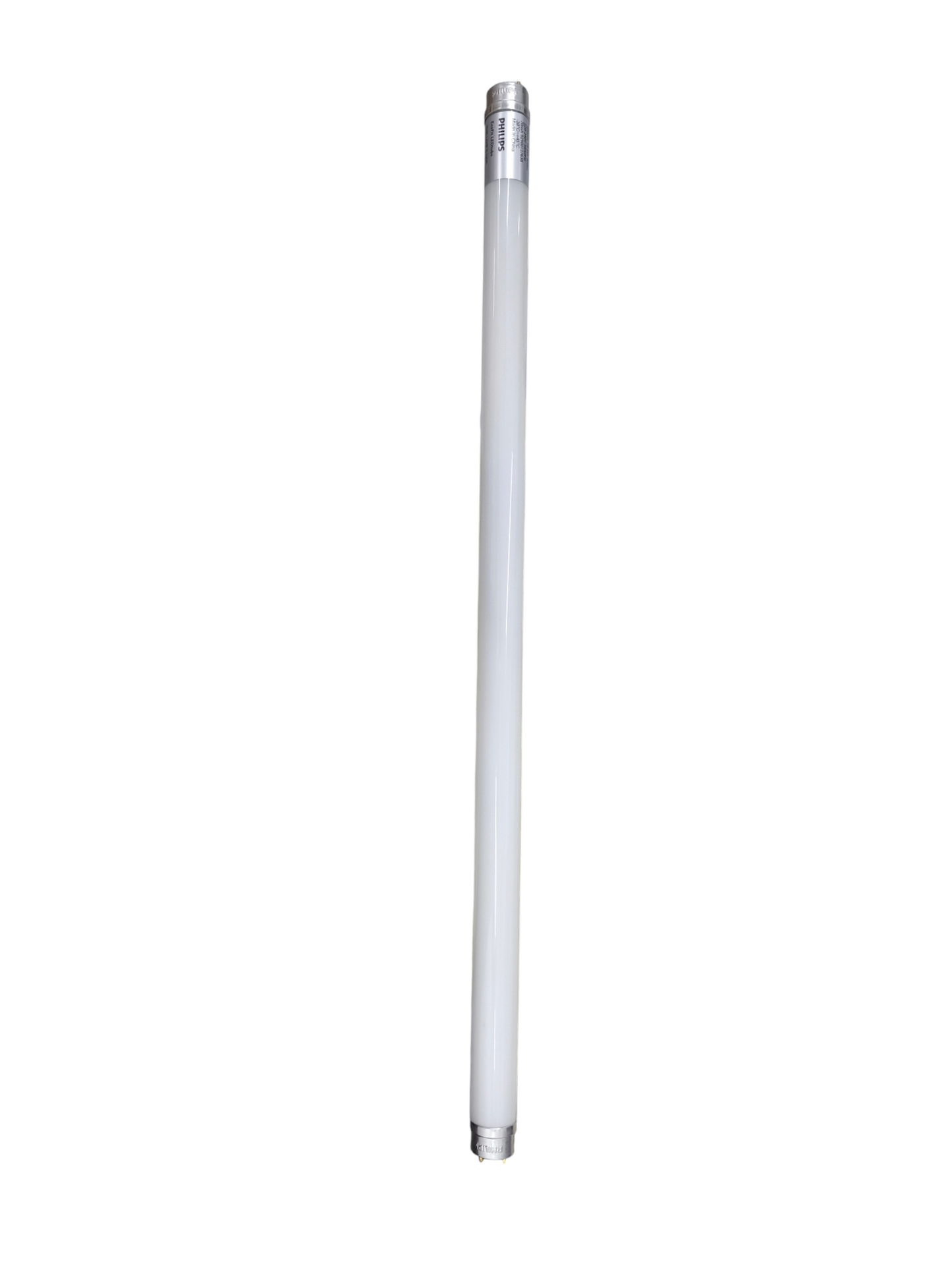 Philips 8W T8 LED tube 600mm white tube light with metal end caps for energy-efficient lighting