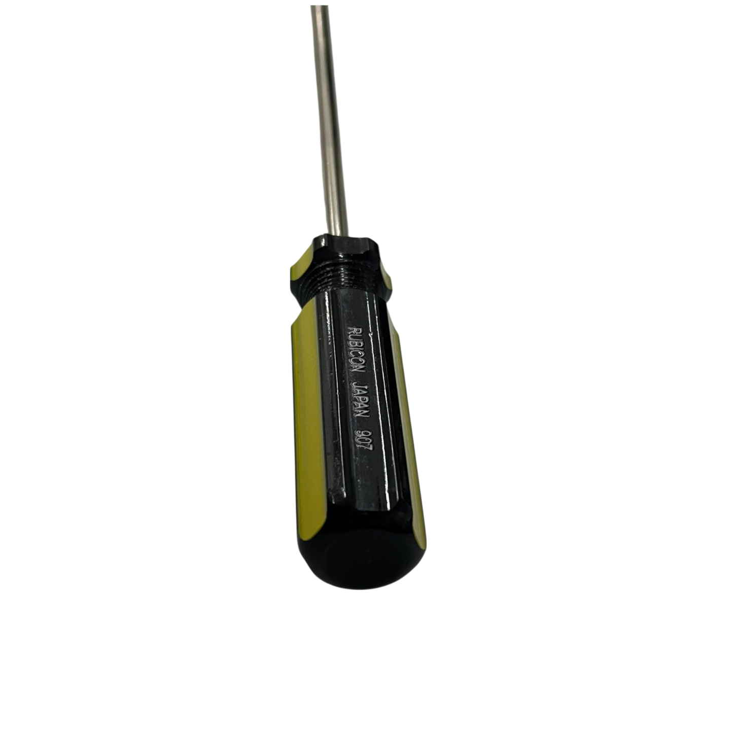 Rubicon Philips Head Screw Driver 907 200mm-6mm with black and yellow ergonomic handle