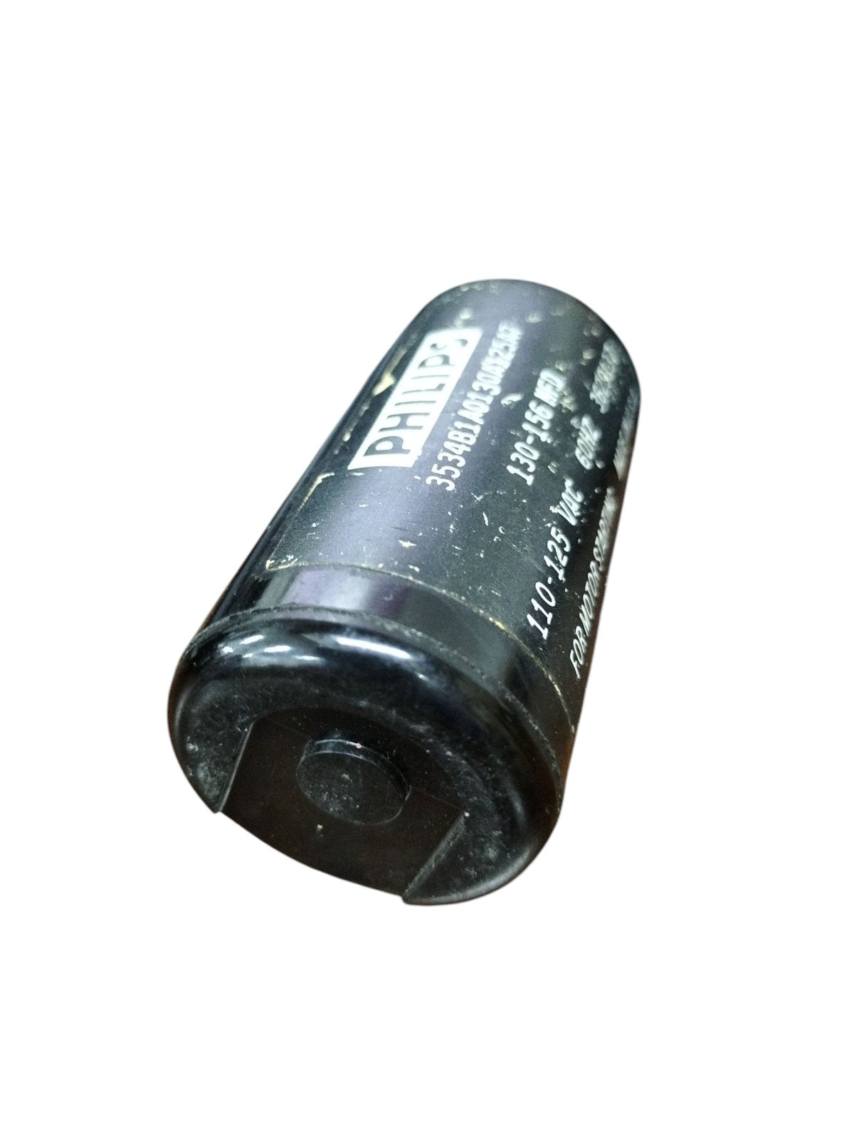 Philips motor starting capacitor 130-156UF for efficient electrical performance in appliances