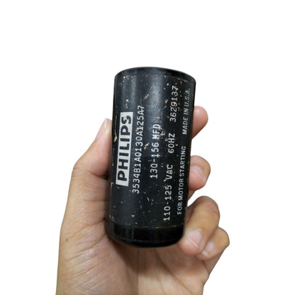 Philips motor starting capacitor 130-156UF for reliable electrical performance in various applications