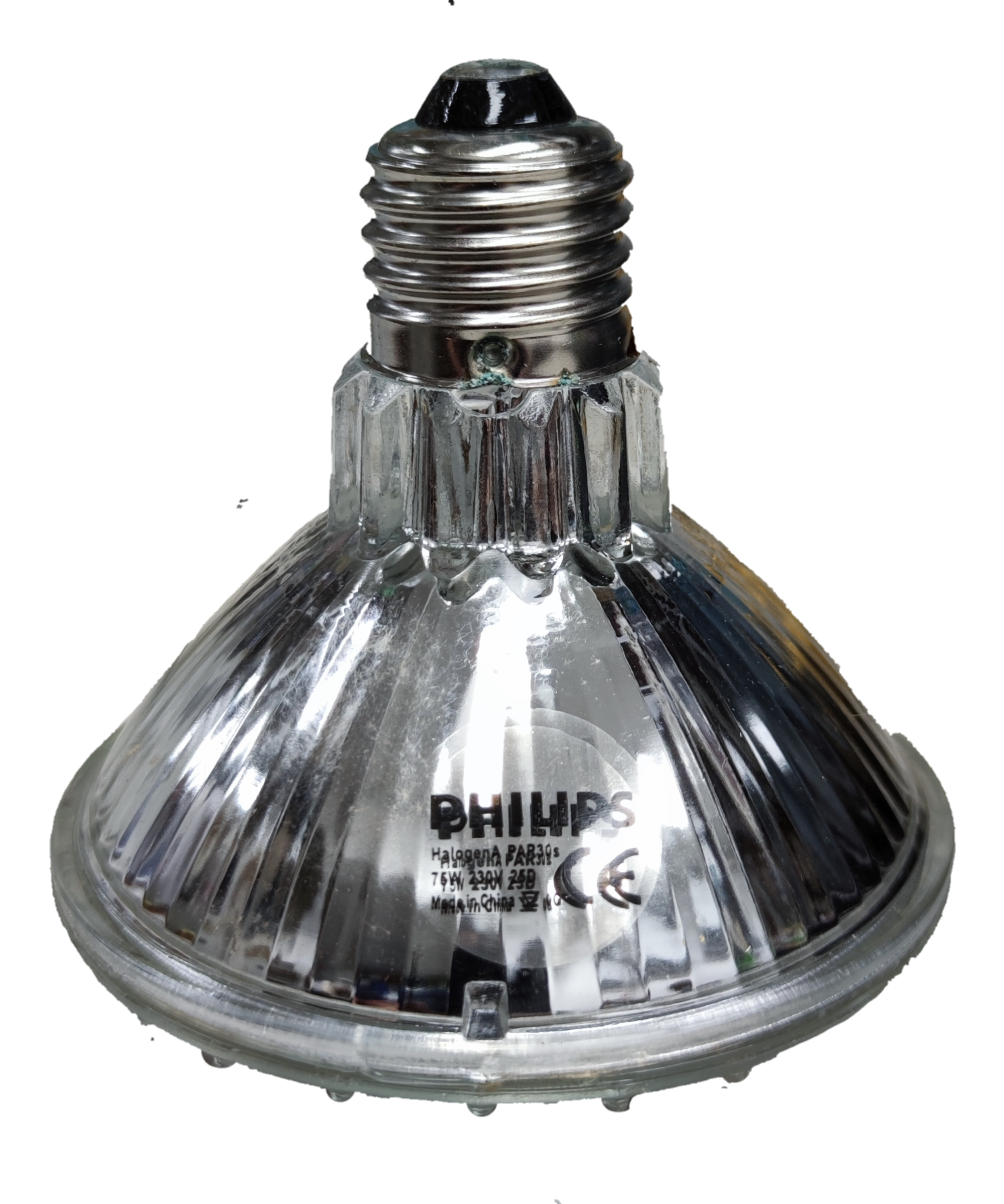 Philips Halogen Bulb Par 30 75W E27 220V with clear glass and screw base for lighting