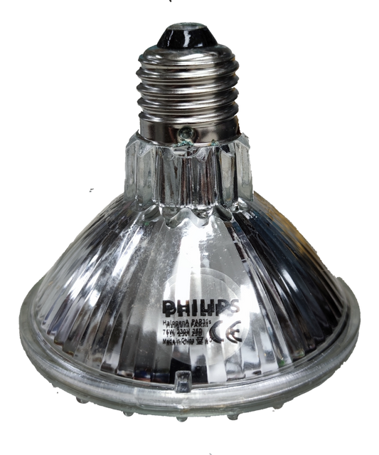 Philips Halogen Bulb Par 30 75W E27 220V with clear glass and screw base for lighting