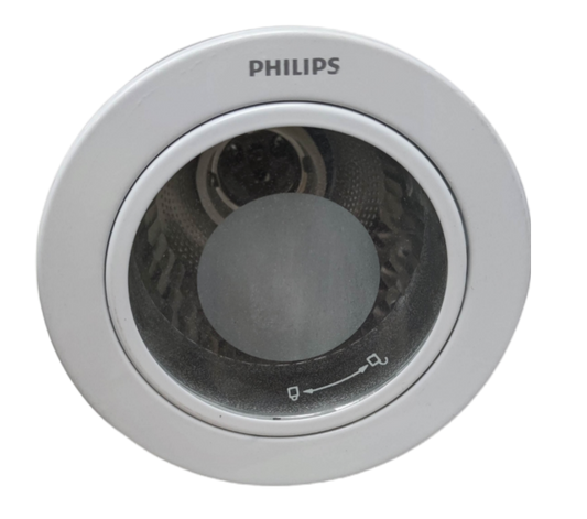 Philips Recessed Downlight E27 White Border designed for modern lighting solutions