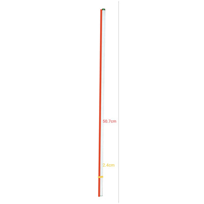 Philips T8 58W fluorescent tube with measurements showing length and diameter for lighting use