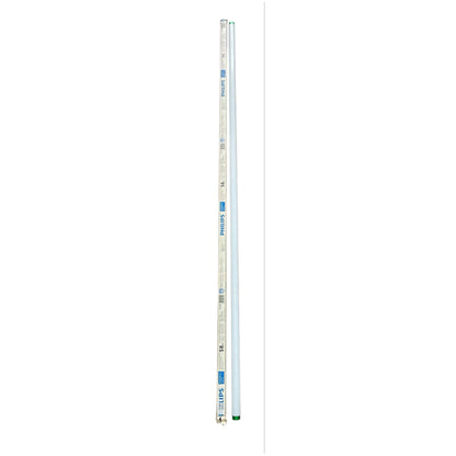 Philips T8 58W fluorescent tube with packaging showing brand and wattage details