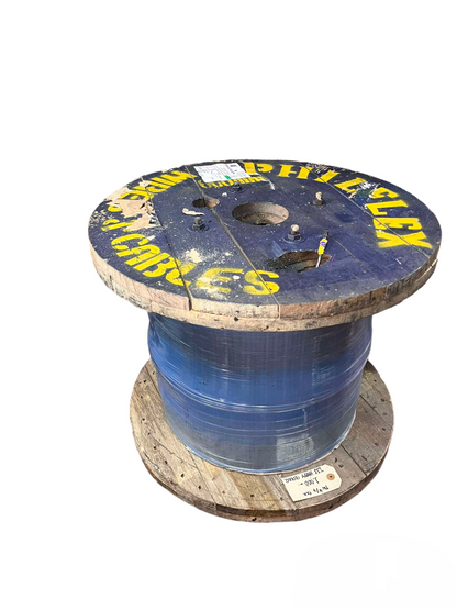 Philflex THHN wire on a wooden spool, ideal for electrical wiring and connections