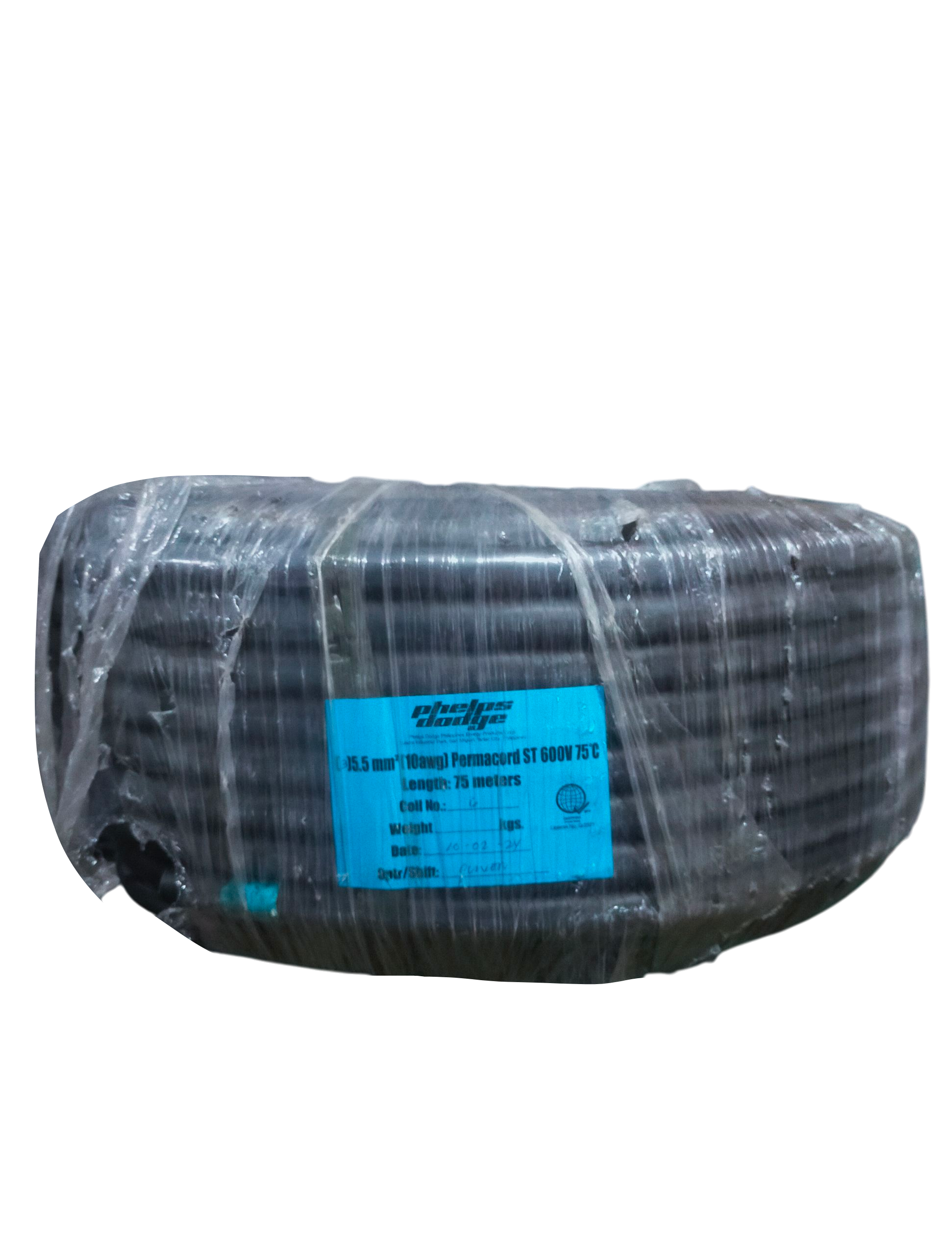 Phelps Dodge 3 core 5.5mm royal cord wire coil 