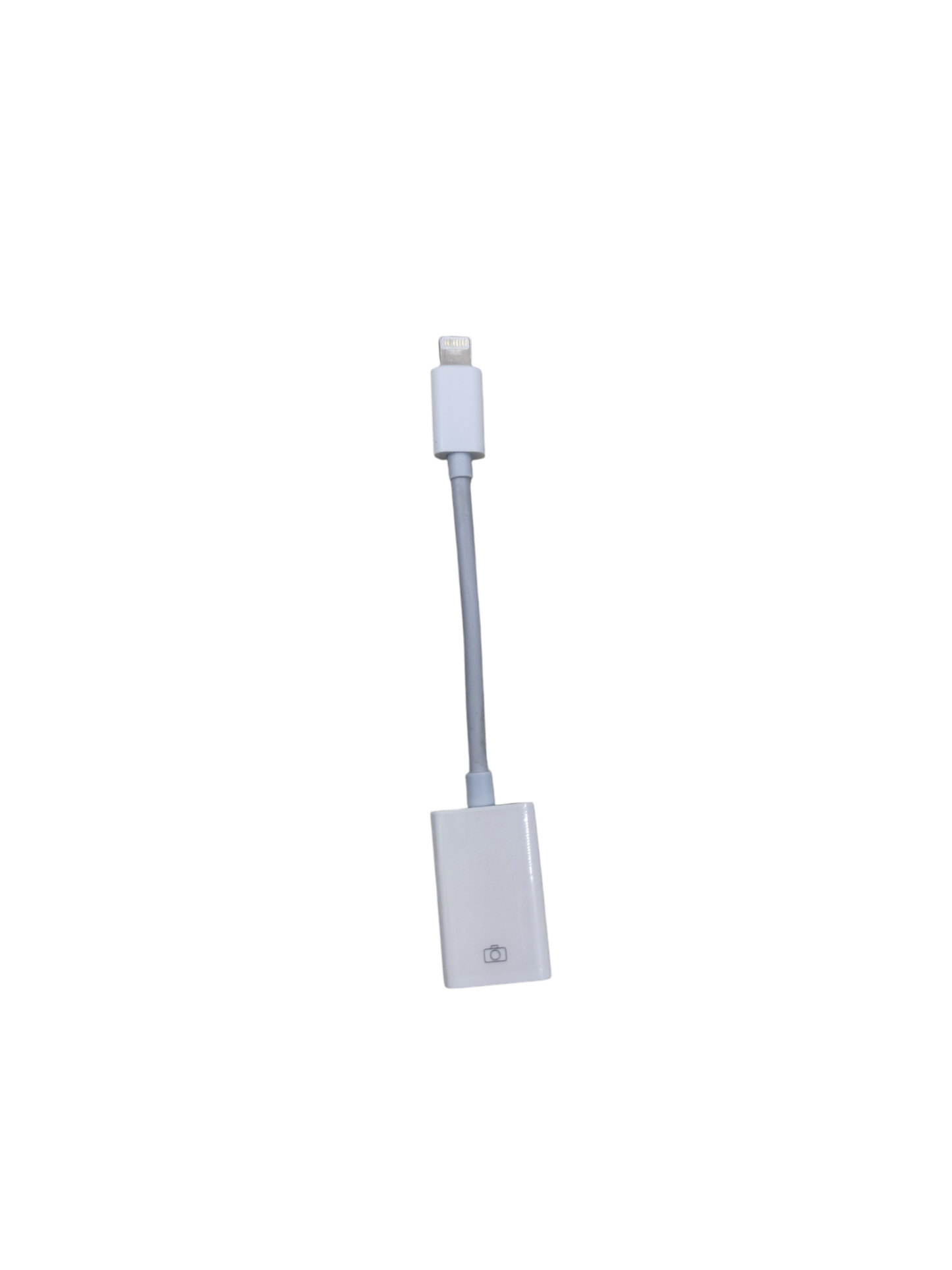 White USB-C to Multi-port Hub adapter cable for connecting multiple devices