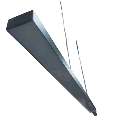 Illumiq Terra 36W Magnetic Track Light with 1 Meter Track Bar 20mm 3000K Warm White and 100W Power Supply Pendant Mounting 1200mm x 70mm x 40mm