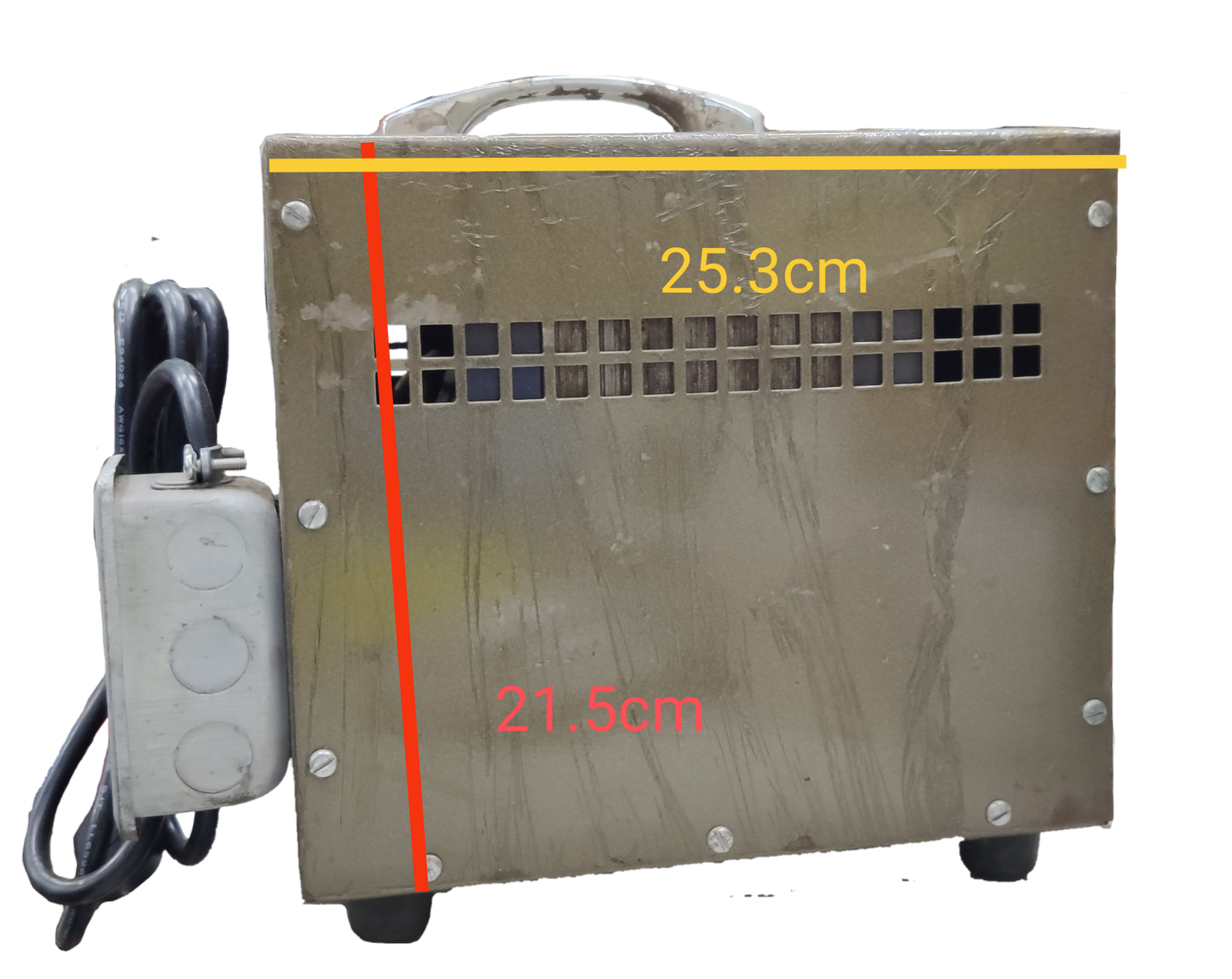 Denko 3000W Step Down Transformer 220V with metal casing and ventilation grilles