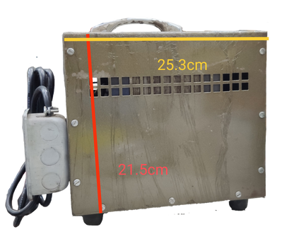 Denko 3000W Step Down Transformer 220V with metal casing and ventilation grilles