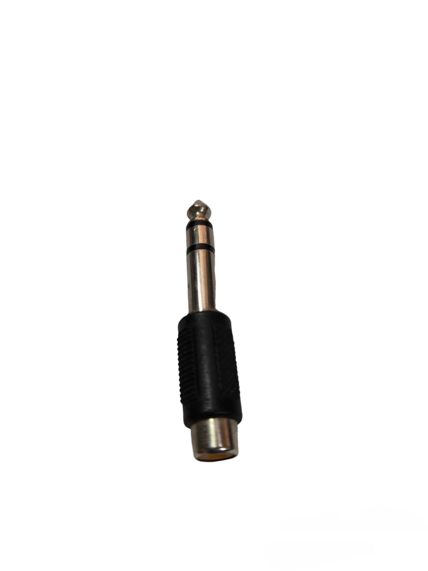 Local brand PL-55 Plug Stereo to RCA adapter with black grip for microphone accessories