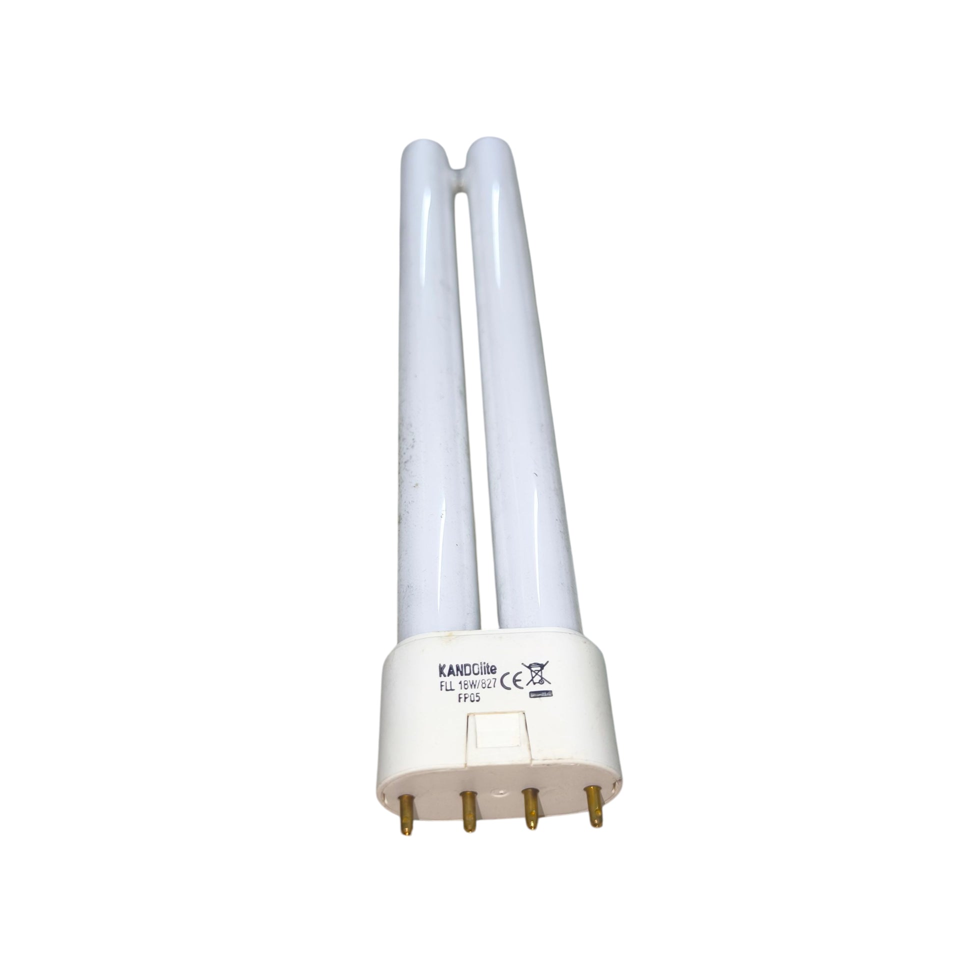Kandolite 18W PLL Warm White 2700K compact fluorescent bulb with 4-pin base