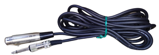PL55 to XLR microphone cord for high-quality audio connections in recording and live sound setups