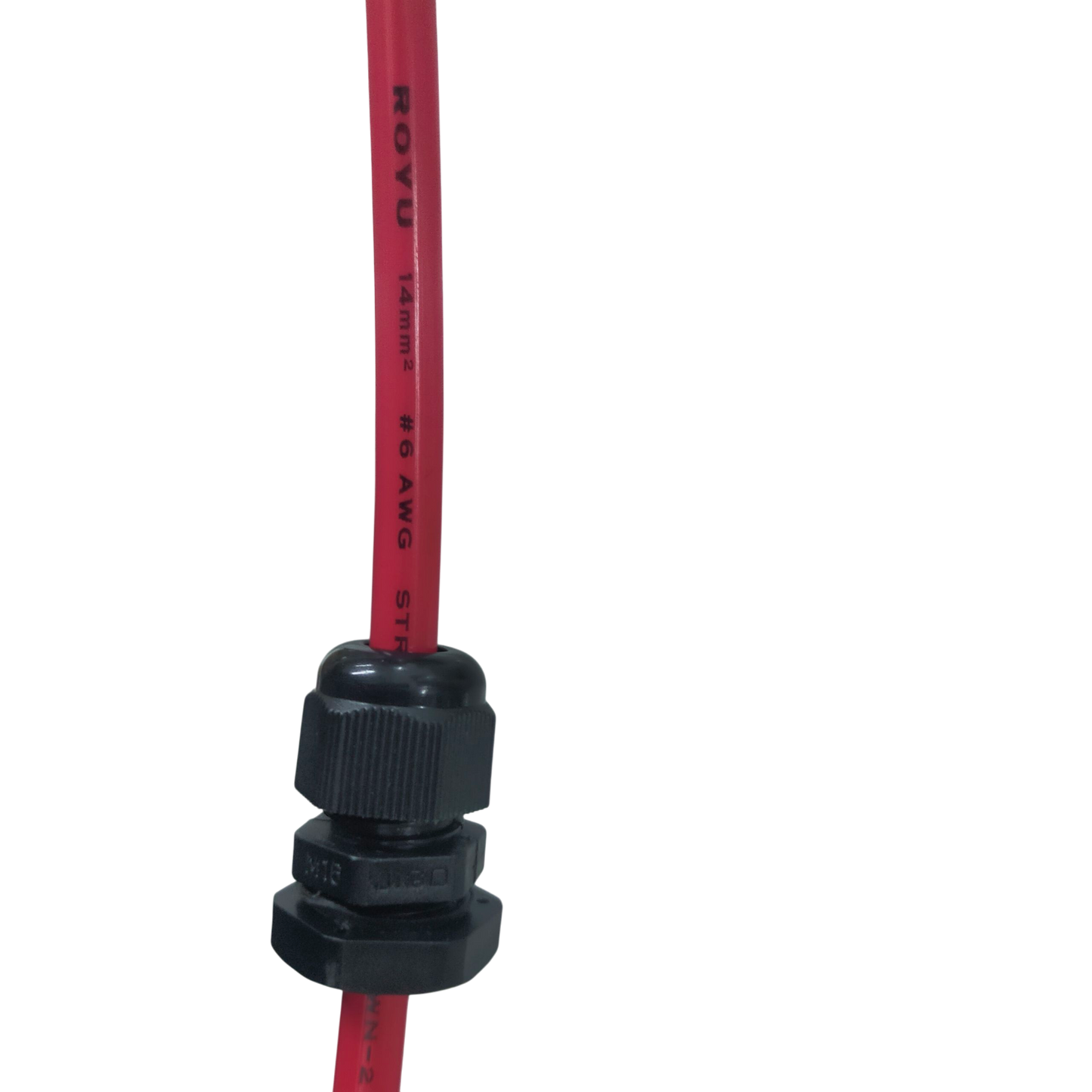 Grippes plastic cable gland M16 100 pcs for secure cable management and protection