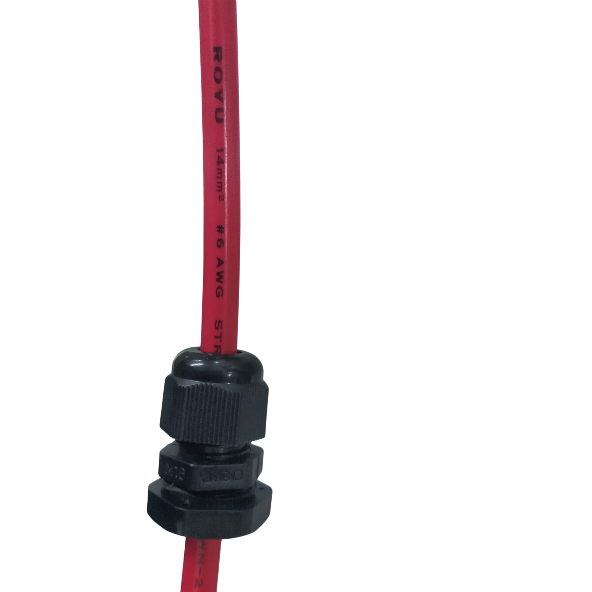 Grippes plastic cable gland M16 100 pcs for secure cable management and protection