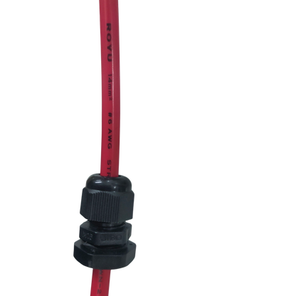 Grippes plastic cable gland M16 100 pcs for secure cable management and protection