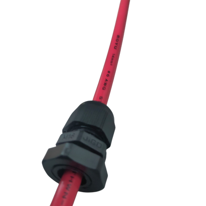 Grippes plastic cable gland M16 100 pcs for secure cable organization and protection