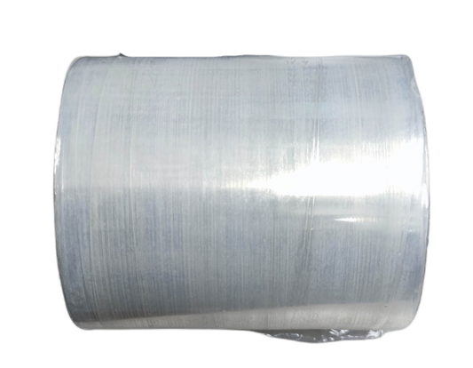 Clear plastic wrapper 10cm x 200 meters roll for packaging and securing items
