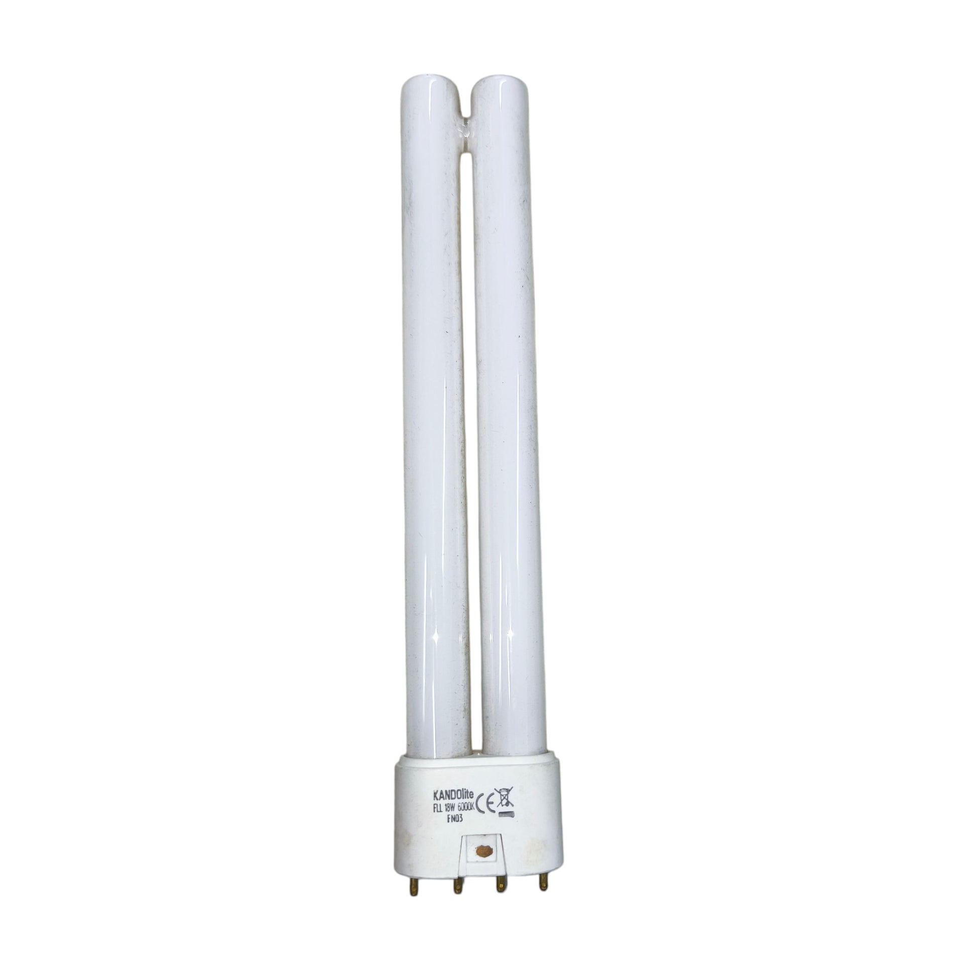 Kandolite 18W PLL Daylight 6500K compact fluorescent bulb with four-pin base