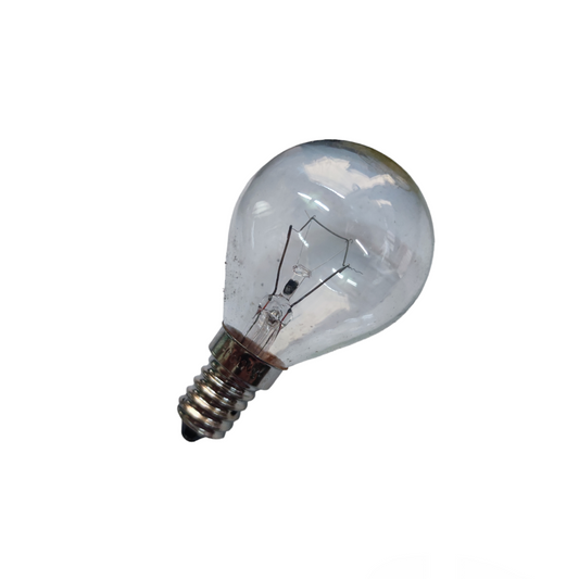 Pollux clear glass Incandescent Bulb Lustre Lamp with small screw base ideal for chandeliers and fixtures