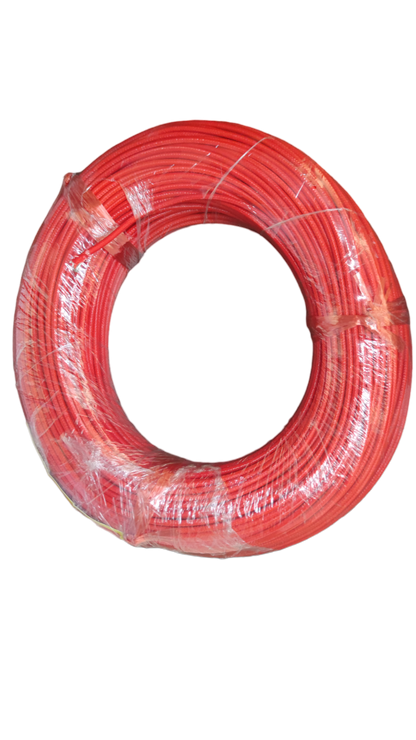 China red coil of 1.0mm silicon wire high temperature flexible insulated wiring for electronics