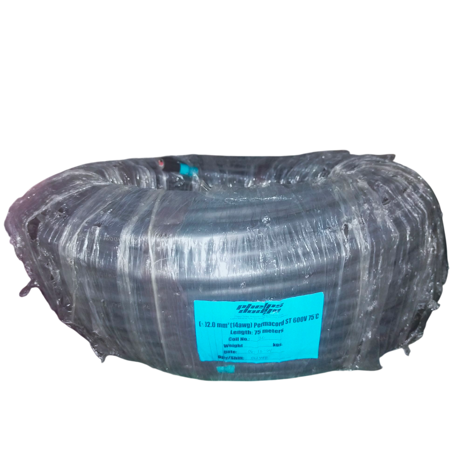 Phelps Dodge Power Cable AWG 14 3 Core bundled in protective packaging for electrical applications