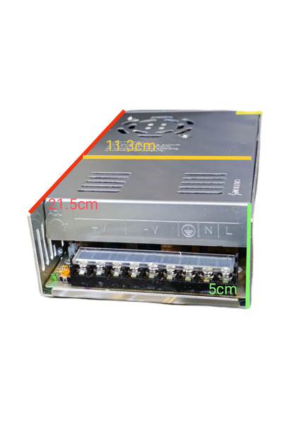 ZwitseRise Power Supply 24V 20A - 220V Input for Reliable Electrical Performance