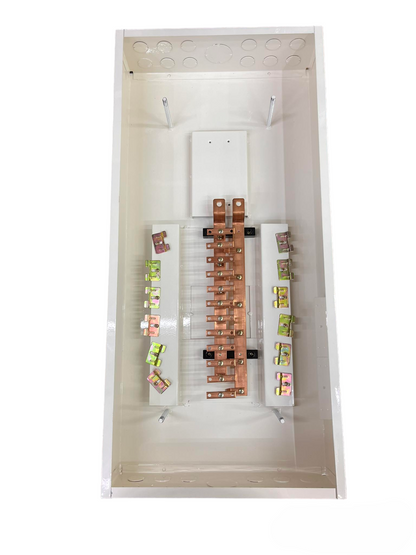 Koten white electrical enclosure with copper busbars and terminals Panel Board 225A 250SP 2Pole