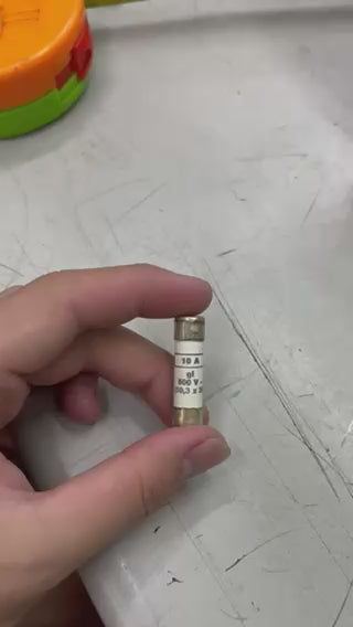 Ceramic Fuse 10A 500V 10x38mm Electrical Circuit Parts