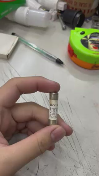 Ceramic Fuse 12A 500V 10x38mm Electrical Circuit Parts