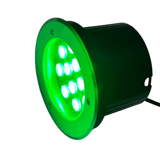 China 12W LED Pool Lights 12VDC Green Color