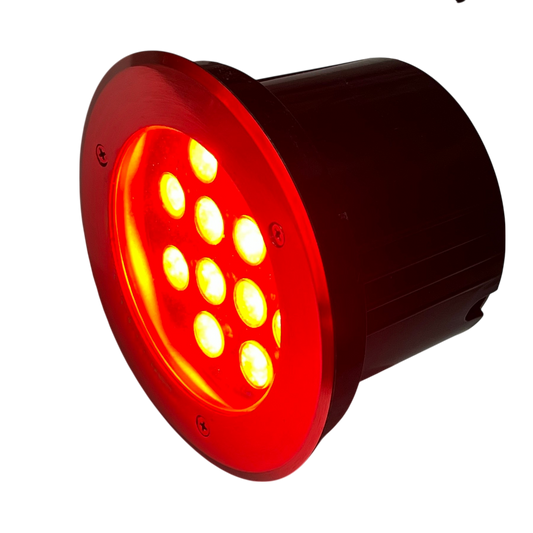China 12W LED Pool Lights 12VDC Red Color