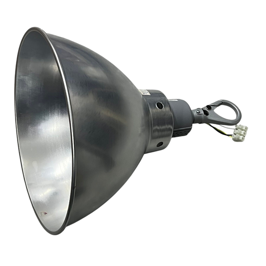 Biglite 12" Aluminum Reflector with E27 Socket 6A 220V Hanging Type E27-608H OMNI Socket , 12 Inches Reflectorize with E27 Socket Hook Type, 12 Inches Reflector with E27 Socket Clamp Hook type Omni E27-608H