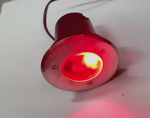 3W LED Pool Lights 12V Red Waterproof Pool Accessory