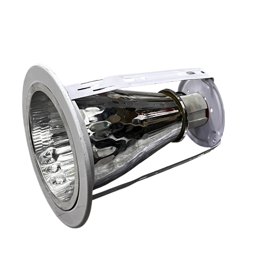 Biglite 4 Inch E27 Downlight Fixture E27 Socket with White Border, E27 YP4301A