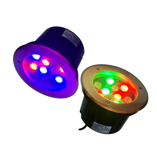 9W LED Pool Light RGB Colorful Underwater Pool Accessory