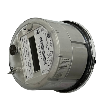 Aclara or GE KV2C FM9S KWH Electric Meter CT Rated 3 Phase 4 Wire CL20 120V-480VAC 13 Jaws