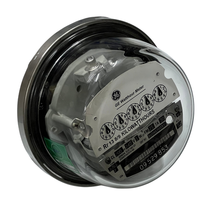 GE I-70-S FM2S KWH Meter Analog Type 3 Wire Single Phase CL200 I70S 4 Jaws 240V 60Hz Electx Electrical Supply