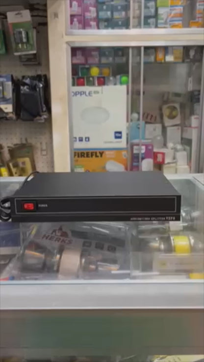 Grippes Audio Video Splitter 1 In 8 Out HDMI Adapter