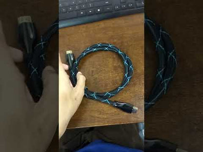 Pihen HDMI Cable 2.0v Durable and Reliable Audio/ Video Cables 1 Meter Black