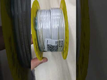 Philflex Autowire AWG 18 0.75mm White Automotive Wire Auto Wire 30 Meters 1 Roll