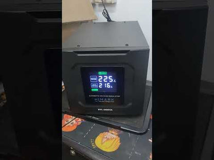 Himark 3000W AVR Low Input Voltage Series ( Pure Black) 90V-240V Input 220V and 110V Output SVL-3000 VA